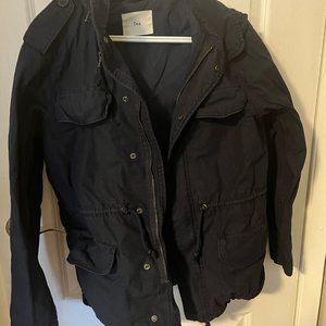 Aritzia TNA nave blue jacket